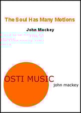 The Soul Has Many Motions Concert Band sheet music cover